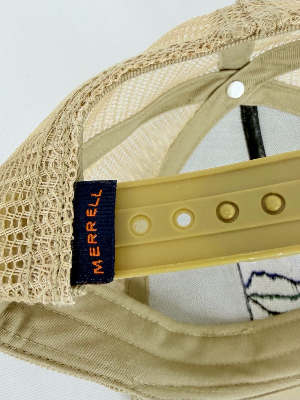 Merrell Lot of 2 Brown & Tan Adjustable Hats - Picture 6 of 14